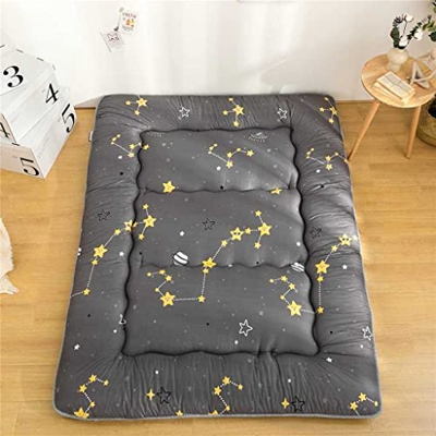 PCWLH Colchn De Futn Plegable, Colchn Acolchado Japons Colchn Antideslizante para Dormitorio,Acolchado de Tatami Colchn Acolchado y Mullido, para Dorm