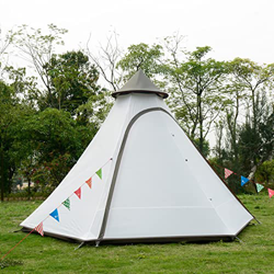 GLWANJG Tienda de Campana para Acampar al Aire Libre con Tienda Interior Tienda de campaña Ultraligera Impermeable Pérgola portátil Adecuada para Refu características