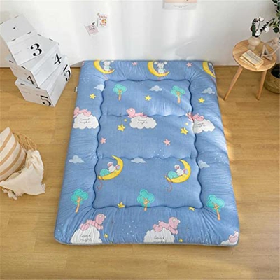 PCWLH Colchn De Futn Plegable, Colchn Acolchado Japons Colchn Antideslizante para Dormitorio,Acolchado de Tatami Colchn Acolchado y Mullido, para Dorm