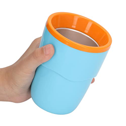 Slushy Maker Cup, 180ml Double Layer Slushie Maker, Quick Frozen Smoothies Cup Cooling Cup, Milk Shake Ice Cream Maker para Niños Familia(Azul) características
