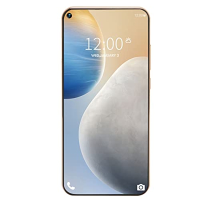 YOKAM Teléfono Inteligente de 4GB 128GB, micrófono Glonass 4G LTE teléfono Desbloqueado 3 Ranuras para Tarjetas para Uso doméstico