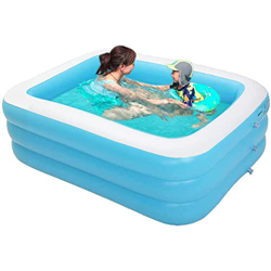 AECBUY Piscina Inflable De La Casa Infantil En Espesor Piscina Al Aire Libre precio