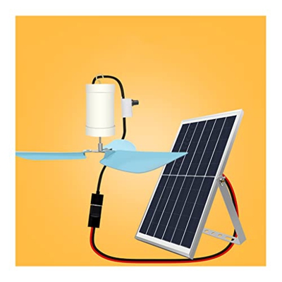 Ventilador de Techo Solar Pequeño La Interfaz Usb Puede Cargar Teléfonos Móviles Fácil de Encender Ventilador de Techo Regulación de Velocidad Continu