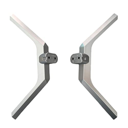 Pies METZ 55MUC7000Z Gris Plata 1060-55G510(con Tornillos) en oferta