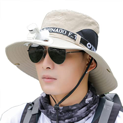 Abovehill Sombrero De Pescador Hombres Sunshade Protector Solar Anti-Ultravioleta Pesca Deportes De Montañismo con Sombrero De Letras De Fanáticos,Bei precio