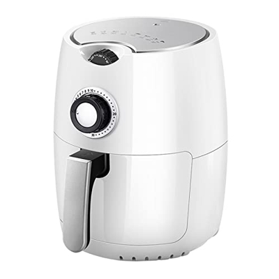 VGAGV Freidora De Aire Eléctrica De 2,2 L Sin Aceite, Cesta Antiadherente De Salud Blanca, Freidora Profunda, Cocina De 7 Modos, Pantalla LCD, Patatas