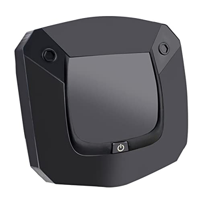 Milageto Robot Aspirador Aspirador eléctrico de Cuerpo de 5,0 cm para Regalos para, USB Negro