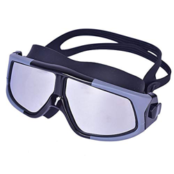 ZIPD Gafas de Buceo Anti-UV Gafas de natación Galvanizado Anti-vaho Gafas de Buceo Kit Ajustable para Natación Snorkeling (Color : Gold, Size : One Si precio
