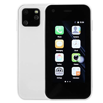 ciciglow Mini Smartphone 2.5 Pulgadas, Sistema Inteligente Pequeño Teléfono Móvil 200W+500W Pixel, 3G Mini WiFi Teléfono Celular Desbloqueado para And