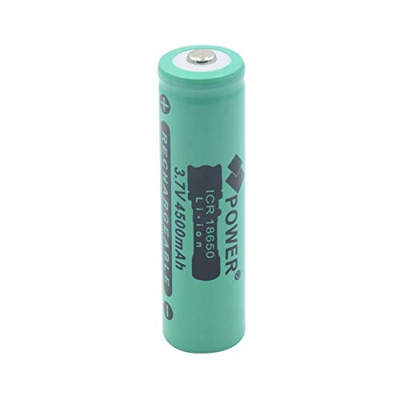 ALCR Batería de Iones de Litio de 3,7 v 4500mah 18650, Uso Recargable para Linterna, Tableta, portátil, vehículo, grabadora de Datos de Viaje, 1 Uds.