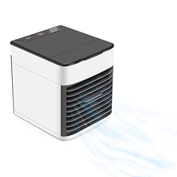 Aire Acondicionado Portatil Enfriador de Aire portátil, Mini Aire Acondicionado Personal, humidificador con USB, 3- Speed? precio