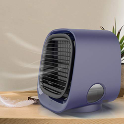 Aire Acondicionado Portatil Enfriador de aire portátil, USB Aire acondicionado de enfriamiento, con humidificador, purificador y 7 colores DIRIGIÓ Noc en oferta