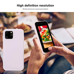 ciciglow Mini Smartphone 2.5 Pulgadas, Sistema Inteligente Pequeño Teléfono Móvil 200W+500W Pixel, 3G Mini WiFi Teléfono Celular Desbloqueado para And características