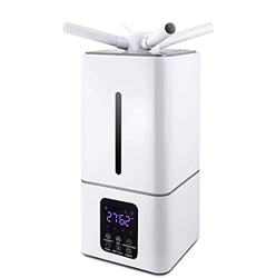 FMOPQ Industrial Humidifier Commercial Humidifier13L Large Capacity 1500Ml/H 60-120㎡ Quiet Cool Mist Ultrasonic Bedroom Auto Shut-Off and Easy to Clea características