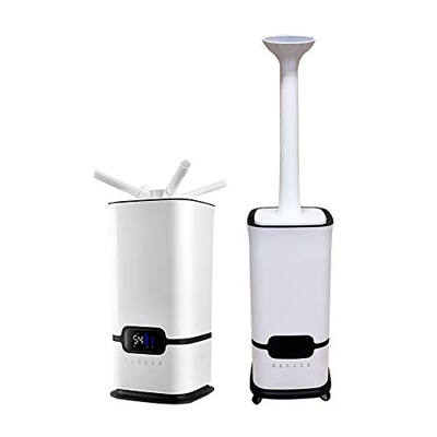 Large-Capacity Industrial Humidifier Ultrasonic Water Addition Floor-Standing Home Office Commercial Mute Intelligent UV Vegetable Fresh Air Purifier 