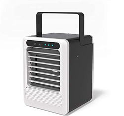 Aire Acondicionado Portatil Negro Tres en un Mini Aire Acondicionado portátil, Aire Acondicionado doméstico, Aire Acondicionado, Ventilador, humidific en oferta