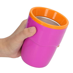 Slushy Maker Cup, 180ml Double Layer Slushie Maker, Quick Frozen Smoothies Cup Cooling Cup, Milk Shake Ice Cream Maker para Niños Familia(Rosa) precio