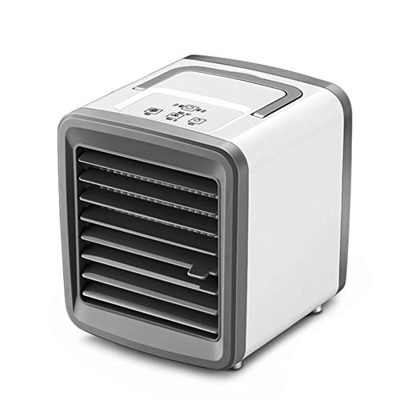 Aire Acondicionado Portatil Mini enfriador de aire portátil, 3 EN 1 Personal USB Ventilador de aire acondicionado de enfriamiento con humidificación, 