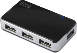 USB-HUB DIGITUS 4-Port, schwarz Klavierlack precio