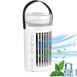 Aire Acondicionado Portatil Enfriador de aire portátil, mini aire acondicionado personal, purificador de enfriador evaporativo, humidificador con USB, características
