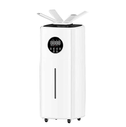 FMOPQ HumidifierCommercial 21L Ultrasonic Cold Mist Industrial Air Floor-Standing Large-Scale Purifier4 Core AtomizerLarge Room Bedroom Plant20Db Ultr precio