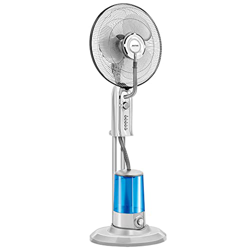 MPM MWP-20 Ventilador de Pie con Nebulizador de Agua, Función Humidificación, Ventilador con Agua 3 Velocidades, Temporizador 60 minutos, Flujo de air en oferta