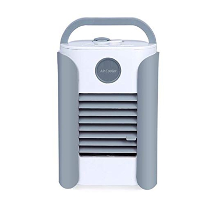 Aire Acondicionado Portatil Enfriador de aire doméstico, aire acondicionado personal USB Mini acondicionador portátil con humidificador 4 color DIRIGI