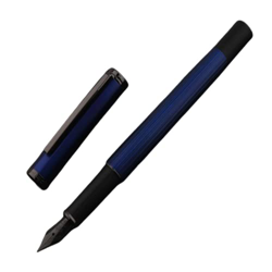 Pluma estilográfica de Color Azul de Metal, Suministros de papelería Escolar para Estudiantes de Oficina financiera, bolígrafos de Tinta hábil y Atrac en oferta
