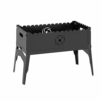 BEM Tornadica Mangal Aero - Bandeja de carbón plegable con conducto de viento