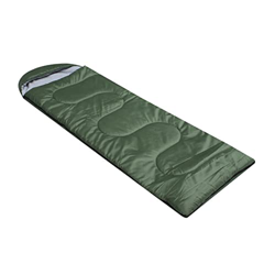 ZWEBY Saco de Dormir cómodo Camping Showking Sleeping Sleps for Adultos Adolescentes con portátil Uso en Interiores y Exteriores (Color : Verde, Size  características