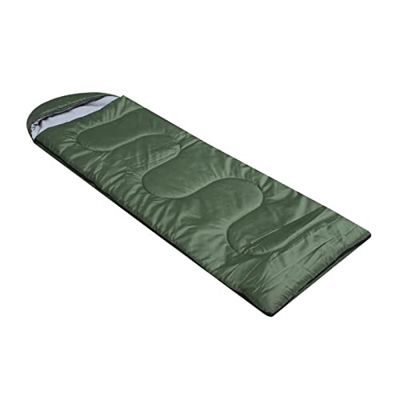 ZWEBY Saco de Dormir cómodo Camping Showking Sleeping Sleps for Adultos Adolescentes con portátil Uso en Interiores y Exteriores (Color : Verde, Size 