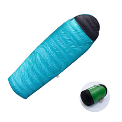 ZWEBY Saco de Dormir cómodo Dormir Camping y Alto de albergue de Invierno for Adultos Bolsa Ligera 4 Temporada Viajar Senderismo Camping Actividades a características