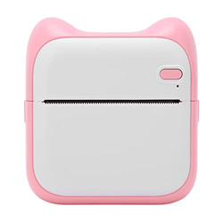 Yuecoom Mini Impresora, Impresora fotográfica Inteligente inalámbrica portátil multipropósito, Impresora de Bolsillo de Rendimiento Estable de resoluc en oferta