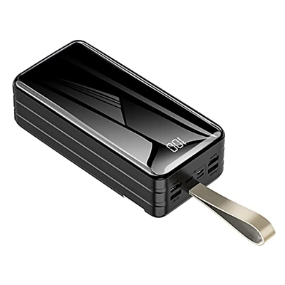 JJZHY Batería de alta capacidad, batería externa de cargador portátil 80000 mAh, carga rápida 4 dispositivos al mismo tiempo, para todos los teléfonos