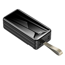 JJZHY Cargador portátil USB con batería externa de 80000 mAh, batería de alta capacidad con pantalla, carga rápida para todos los teléfonos móviles (c en oferta