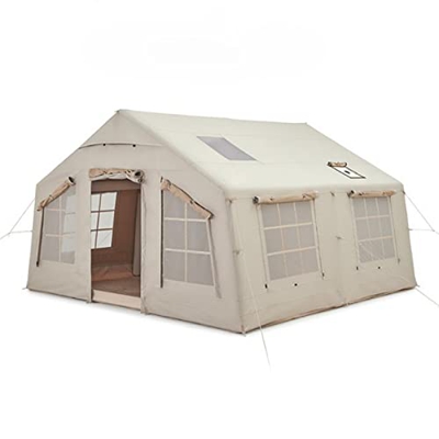 GLWANJG Carpa de Lujo Inflable Grande Carpa de yurta portátil Impermeable Gruesa Adecuada para 3-8 Personas Acampar al Aire Libre Acampar Equipo de Es