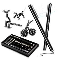 Sternstunde Bolígrafo magnético, Fidget Pen con Caja de Regalo Negra, Regalo para Papá, Hombres, Niños, Mujeres (Negro) en oferta
