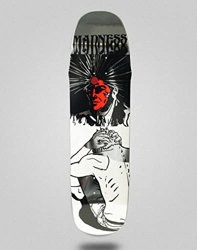 Madness monopatín Skate Skateboard Deck Tabla Breakdown R7 Silver 8.5 características