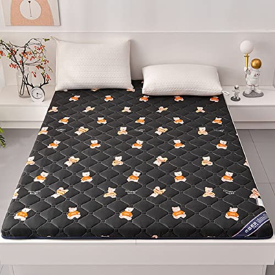 YIbing Colchón De Futón, Colchón De Suelo Japonés Acolchado De Cuatro Estaciones, Colchón De Cama Acolchado, Almohadilla De Dormir Plegable Extra Grue