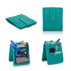 Organizador auxiliar de enfermería, Salvabolsillos enfermera, 15 x 10,5 cm, Organizador de bolsillo enfermería, Accesorios enfermería,Verde características