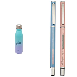 Mr. Wonderful 0 Botella, Multicolor, Estándar + WOA03748ES Set de 2 bolis geniales para cumplir tus sueños características