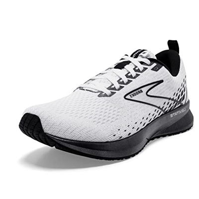 Brooks Levitate 5, Zapatillas para Correr Mujer, Blanco y Negro, 40 EU