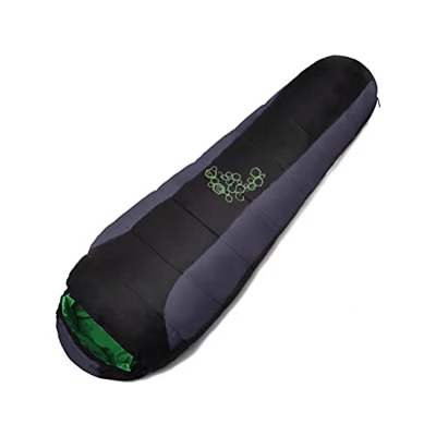 Desconocido Generic Cuatro Agujeros Algodón Al Aire Libre Primavera Verano Otoño Invierno Saco De Dormir para Camping Montañismo (Color : Gray, Size :