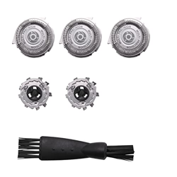 DXBO Sh50/52 Cabezales de reemplazo de rasuradores compatibles con Norelco Series 5000 y Aquatouch Shavers (Color : White) precio