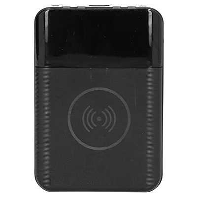 Kit de Banco de Energía, Fuente de Carga Rápida, Pantalla Digital, Alto Factor de Seguridad, Liviano, Portátil con 4 Cables de Alimentación para Teléf