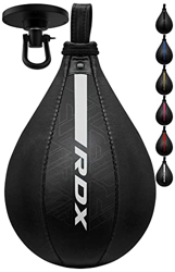 RDX Bola de Velocidad de Boxeo Bola de Entrenamiento de Velocidad de Pera, MMA Boxeo Velocidad Bola, Speed Bag para–Kick Boxing Gimnasio Saco Boxe Fit características