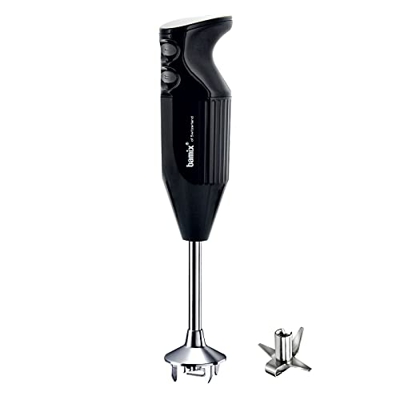 bamix Set de batidora de mano eléctrica M160 ONE con multicuchilla de acero inoxidable, 160 vatios, Regulable con 2 velocidades, Made in Switzerland, 