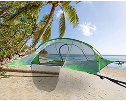 Tienda de campaña con Hamaca, Cama Tipo Mochila para 1-2 Personas con Correa de árbol, Ligera, Resistente al Agua, Senderismo, Patio Trasero al Aire L precio