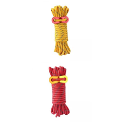 chiwanji Cuerda para Guyline con Ajustador de 5 Mm Y 13 Pies para Lona de Amarilla + Cuerda para Guyline precio