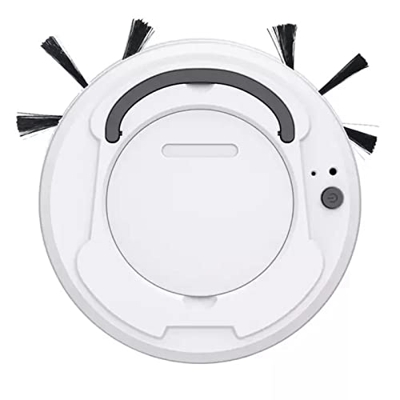 Fikujap Robot Aspirador Automático, Robot De Barrido 3 En 1, Limpieza En Seco Y Húmedo, Succión Fuerte De 1200 Pa, Delgado Y Silencioso De 2,67 Pulgad